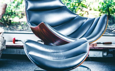 Sessel „OXFORD“ in unserem Showroom / Fabriciusstraße
